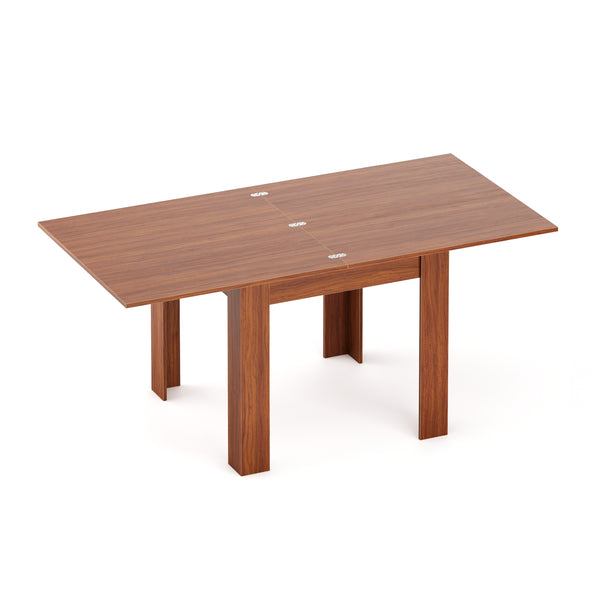 Esstisch ausziehbar NESTIVO 90/180 x 90 cm braun