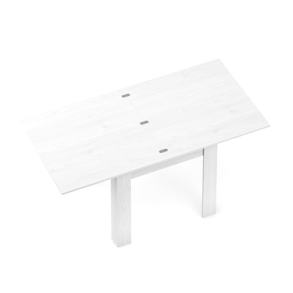 Esstisch ausziehbar NESTIVO 90/180 x 90 cm weiss