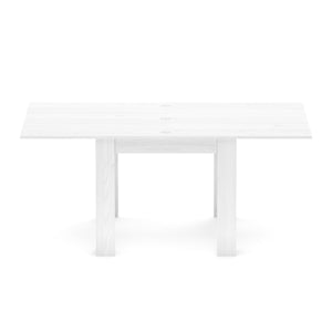 Esstisch ausziehbar NESTIVO 90/180 x 90 cm weiss