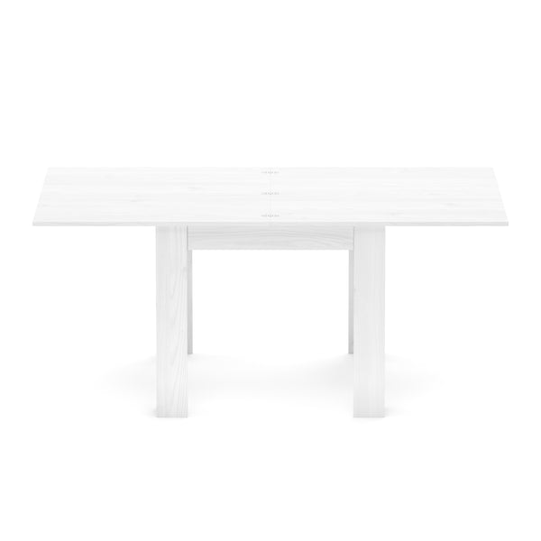 Esstisch ausziehbar NESTIVO 90/180 x 90 cm weiss