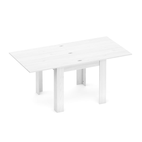 Esstisch ausziehbar NESTIVO 90/180 x 90 cm weiss