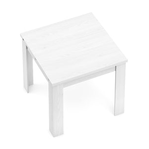 Esstisch ausziehbar NESTIVO 90/180 x 90 cm weiss