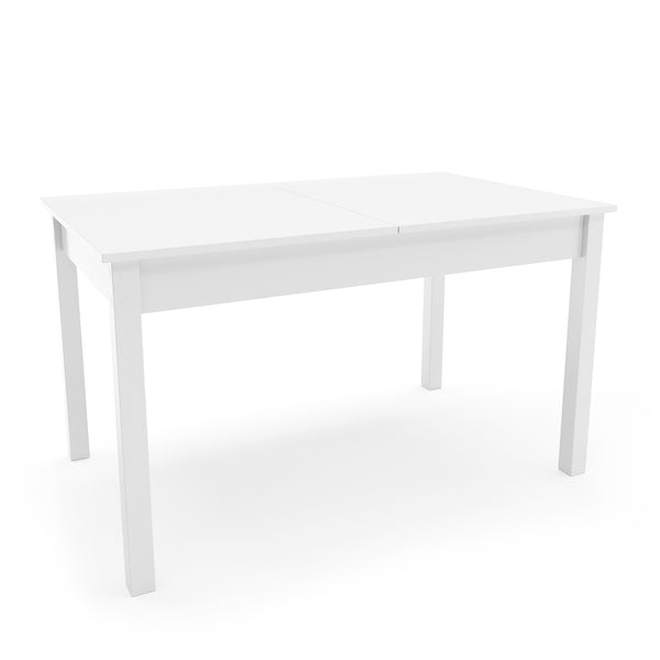 Esstisch ausziehbar TALA 130 - 180 x 80 cm weiss