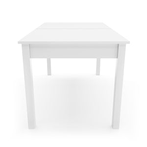 Esstisch ausziehbar TALA 130 - 180 x 80 cm weiss