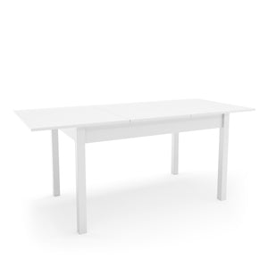 Esstisch ausziehbar TALA 130 - 180 x 80 cm weiss