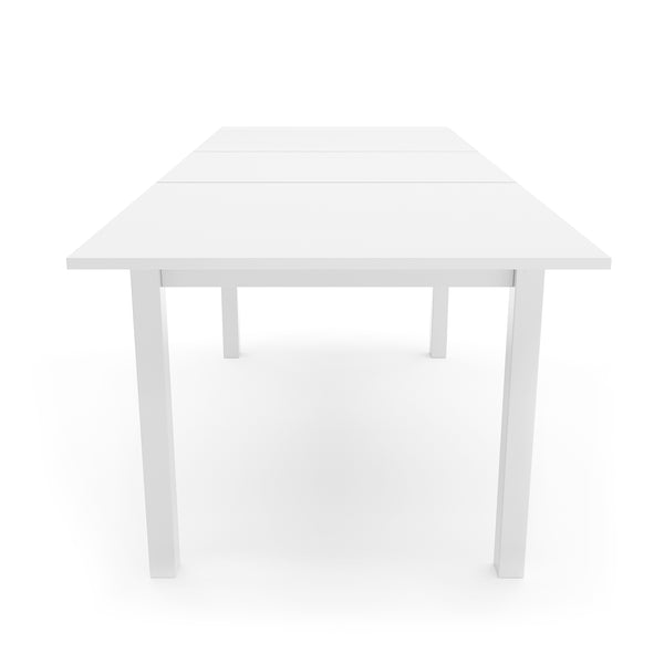 Esstisch ausziehbar TALA 130 - 180 x 80 cm weiss