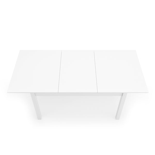 Esstisch ausziehbar TALA 130 - 180 x 80 cm weiss