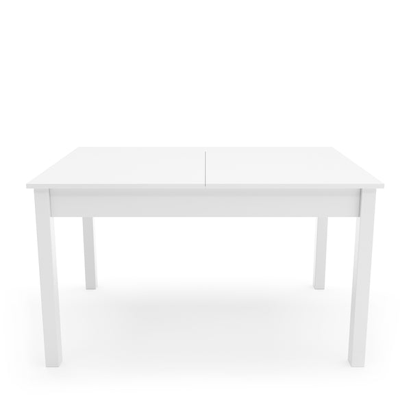 Esstisch ausziehbar TALA 130 - 180 x 80 cm weiss