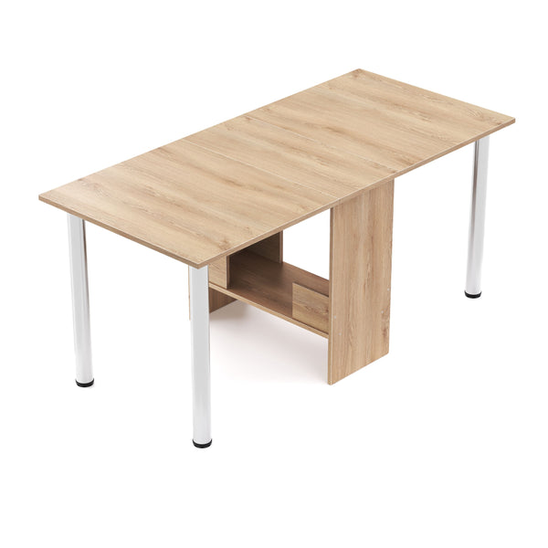 Esstisch klappbar SIMPLICITY 174 x 80 cm hellbraun