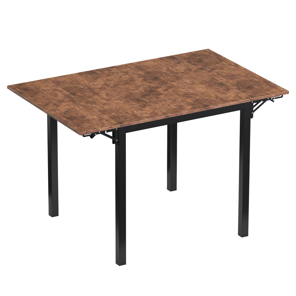 Table de salle à manger pliante vintage BONITA 120 x 78 cm