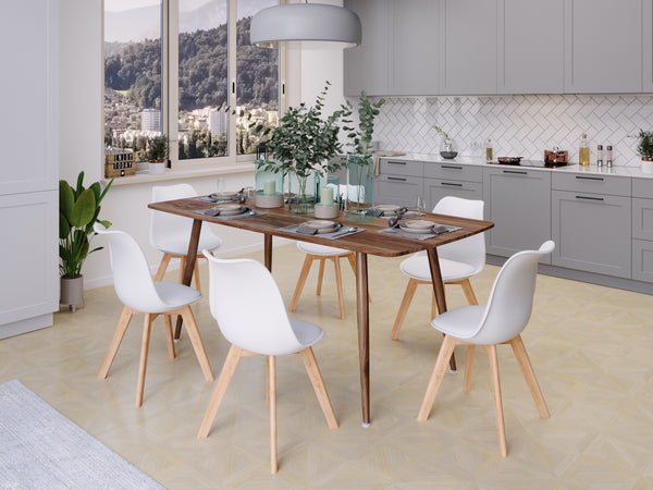 Esstisch ausziehbar SOPHIE 180 - 210 x 90 cm dunkelbraun