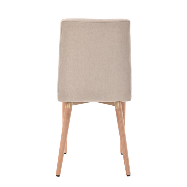 Esszimmerstuhl MAGNUS 2er Set beige