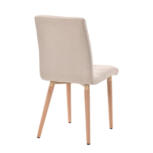 Esszimmerstuhl MAGNUS 2er Set beige