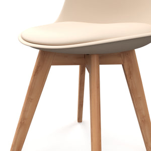 Esszimmerstuhl AMELIA beige 4er Set
