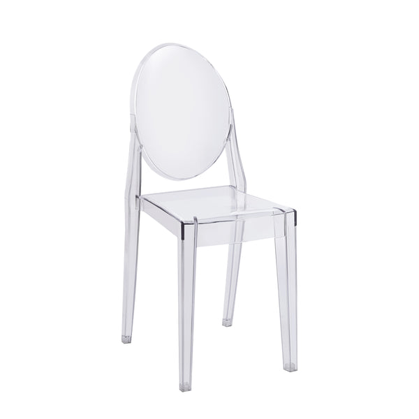 Esszimmerstuhl AURALIS 4er Set transparent