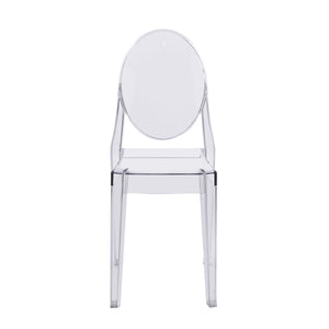 Esszimmerstuhl AURALIS 4er Set transparent
