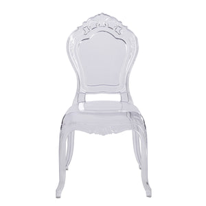 Esszimmerstuhl AVELINE 2er Set transparent