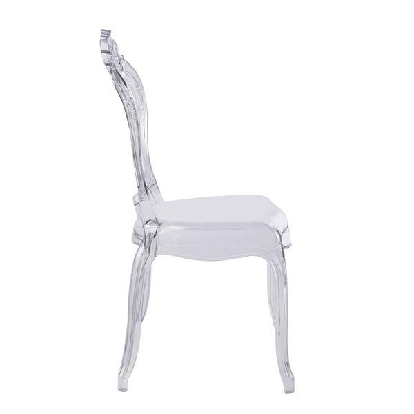 Esszimmerstuhl AVELINE 2er Set transparent