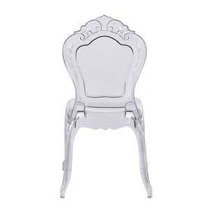 Esszimmerstuhl AVELINE 2er Set transparent
