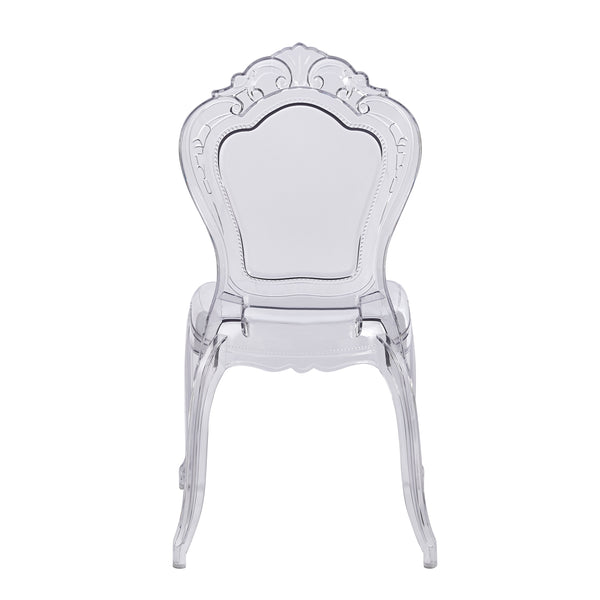 Esszimmerstuhl AVELINE 2er Set transparent