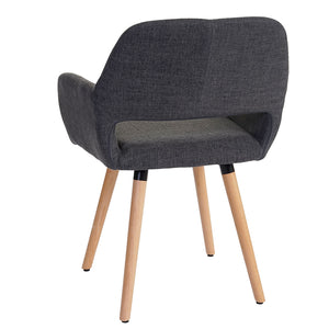 Esszimmerstuhl Altena Retro II ~ Textil,grau