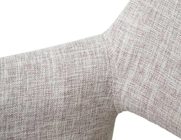 Esszimmerstuhl Altena Retro III Stoff/Textil creme/grau