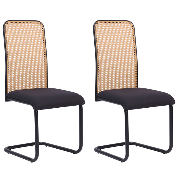 Esszimmerstuhl BORIS schwarz 2er Set