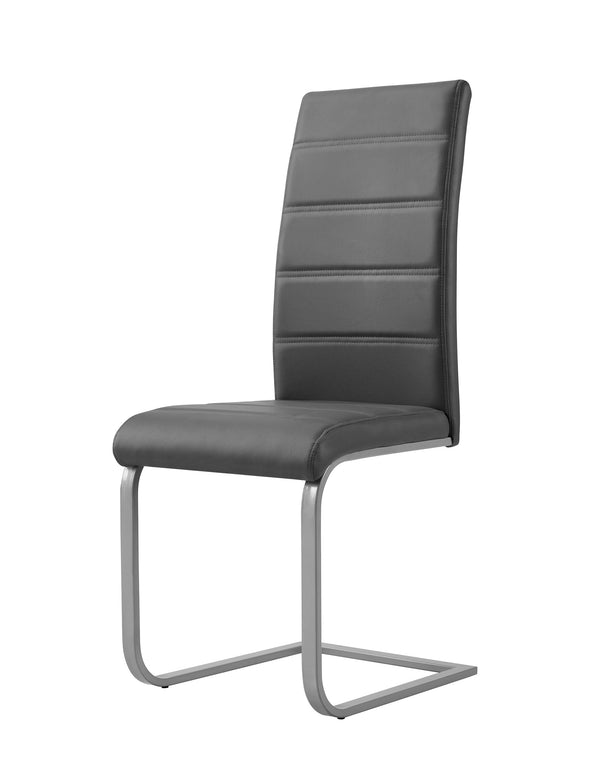 Esszimmerstuhl LEO grau im 4er-Set