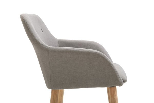 Esszimmerstuhl GABRIEL beige im 4er-Set