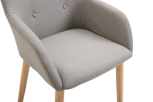 Esszimmerstuhl GABRIEL beige im 2er-Set