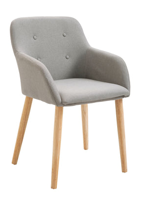 Esszimmerstuhl GABRIEL beige im 2er-Set