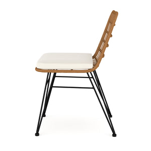 Gartenstuhl JUNO braun 2er Set