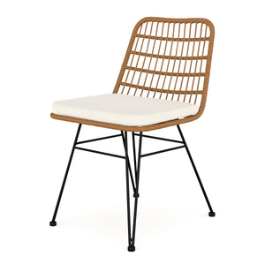 Gartenstuhl JUNO braun 2er Set