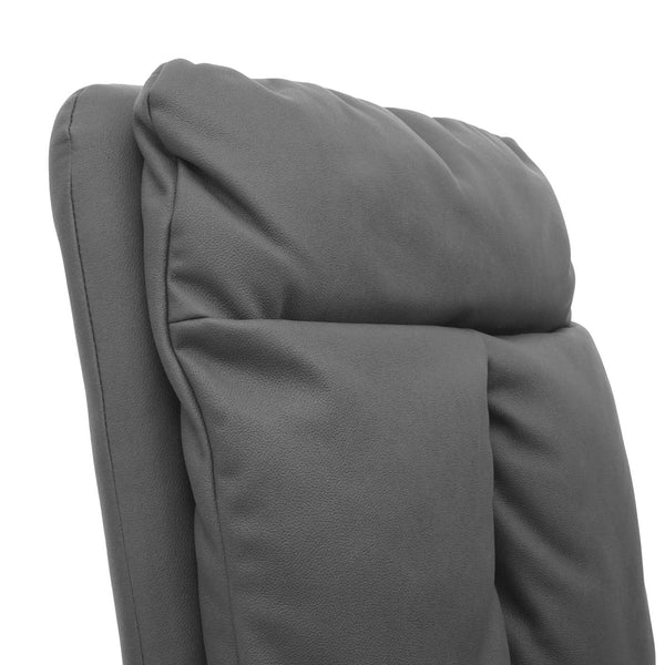Esszimmerstuhl Küchenstuhl, drehbar Auto-Position Textil/Stoff ~ grau