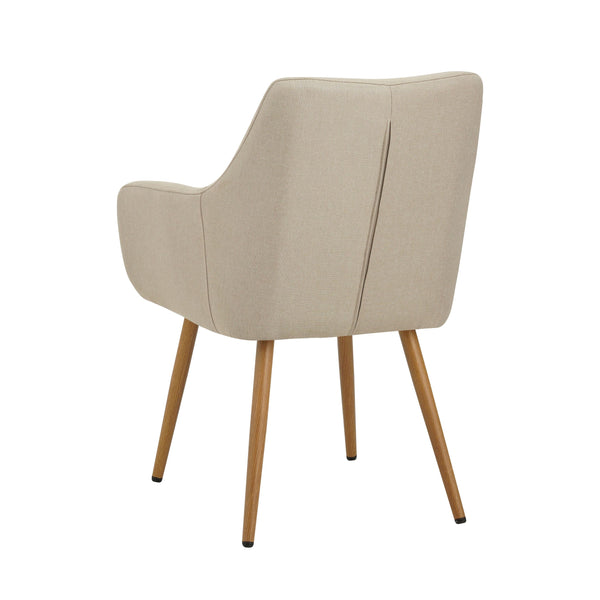 Esszimmerstuhl LADINA 2er Set beige