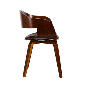 Esszimmerstuhl CHESTERFIELD braun/schwarz