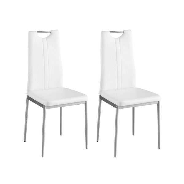 Esszimmerstuhl Ivo 2er-Set weiss
