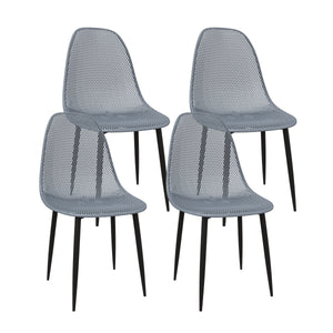 Esszimmerstuhl MELINA anthrazit 4er Set