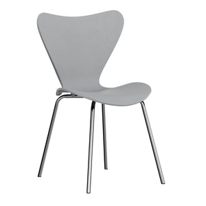 Esszimmerstuhl NOMI 4er Set grau/silber