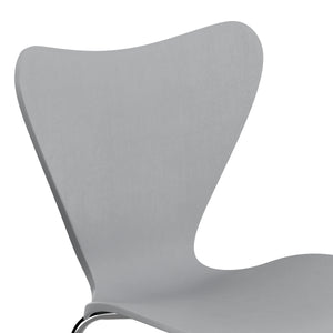 Esszimmerstuhl NOMI 4er Set grau/silber
