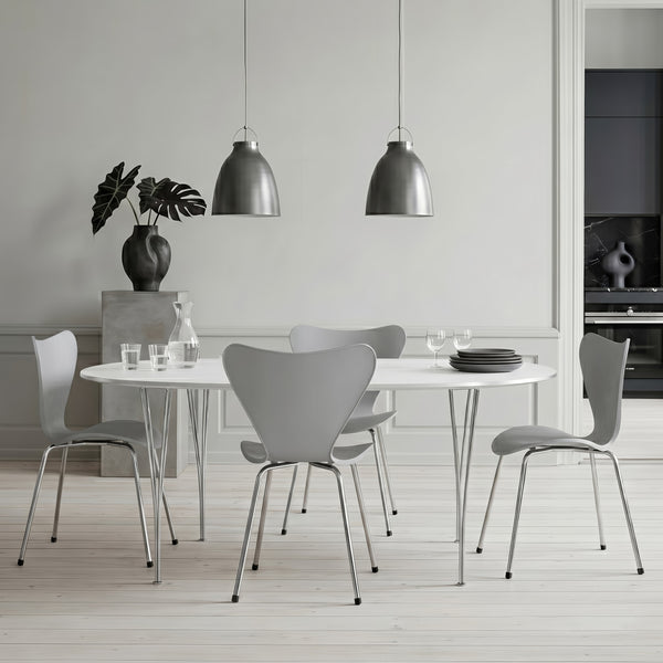 Esszimmerstuhl NOMI 4er Set grau/silber