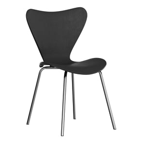 Esszimmerstuhl NOMI 4er Set schwarz/silber