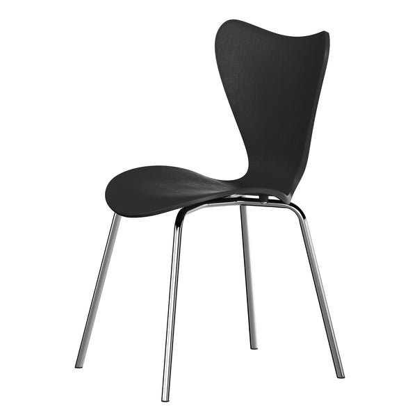 Esszimmerstuhl NOMI 4er Set schwarz/silber