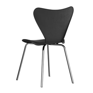 Esszimmerstuhl NOMI 4er Set schwarz/silber