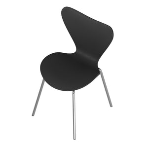 Esszimmerstuhl NOMI 4er Set schwarz/silber