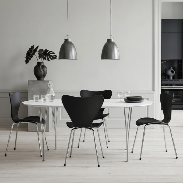 Esszimmerstuhl NOMI 4er Set schwarz/silber