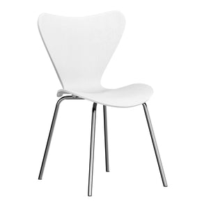 Esszimmerstuhl NOMI 4er Set weiss/silber