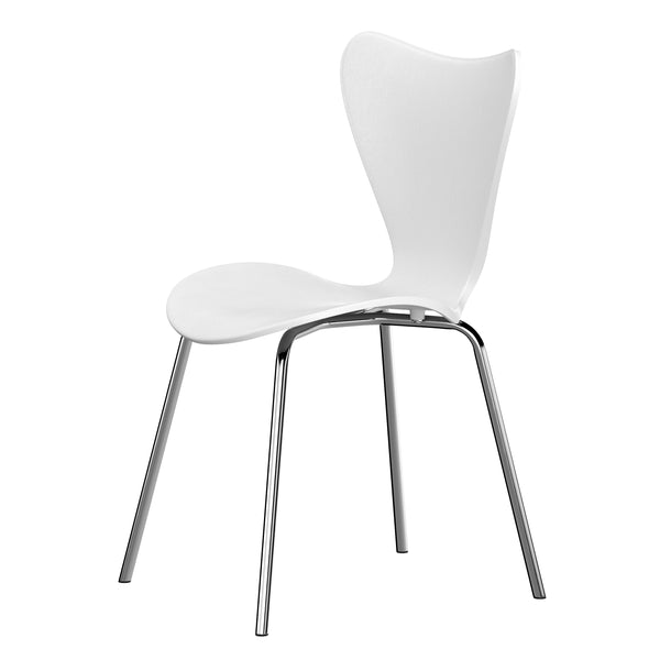 Esszimmerstuhl NOMI 4er Set weiss/silber