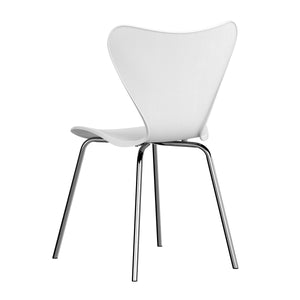 Esszimmerstuhl NOMI 4er Set weiss/silber