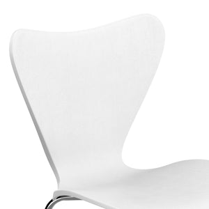 Esszimmerstuhl NOMI 4er Set weiss/silber